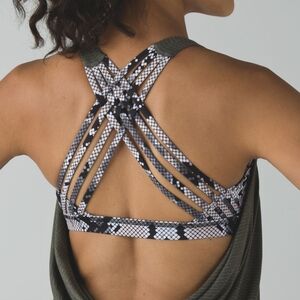 Lululemon Wild Tank Heathered Gator Green- Size 6